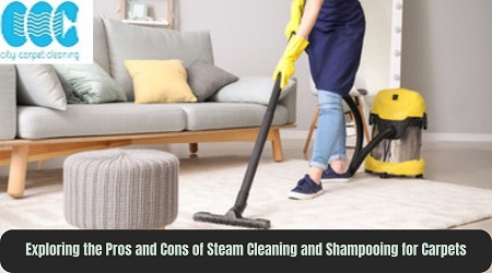 Exploring the Pros and Cons of Steam Cleaning and Shampooing for Carpets