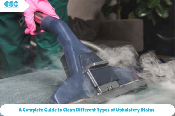 A Complete Guide to Clean Different Types of Upholstery Stains