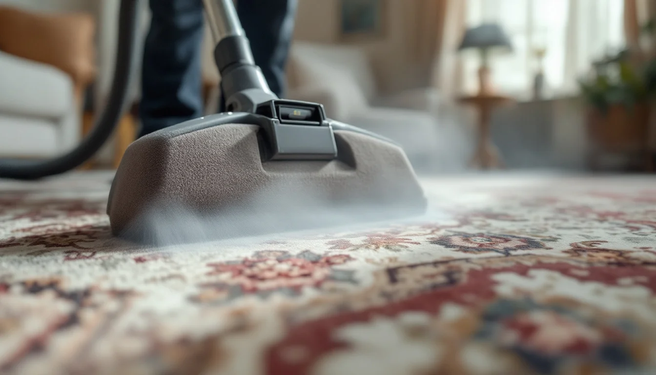 Local Carpet Cleaners Review Brighton — A City Carpet Cleaning technician delicately treating a patterned rug in a styli Local Carpet Cleaners Review Brighton — A City Carpet Cleaning technician delicately treating a patterned rug in a styli