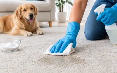 How to Remove Pet Urine from Carpet Properly
