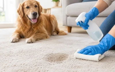 Treating Pet Urine Stains in Carpet Properly
